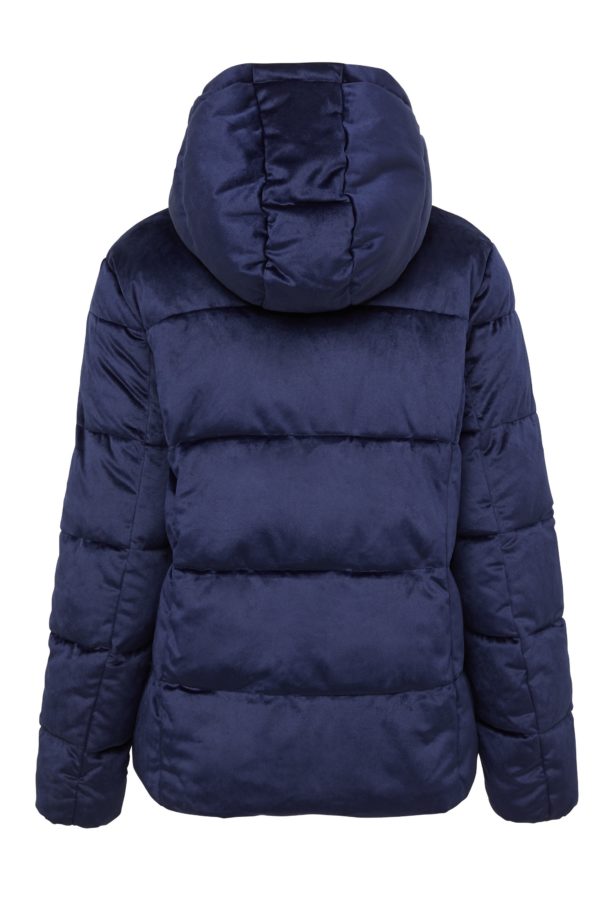 True Blue Puffer Jacket | The Style Capsule